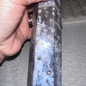Ocean Jasper & Moss,agate Tower